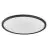 Ledvance Hublot LED Orbis Ultra Slim Click Noir 22W 1740lm - 830 Blanc Chaud | 400mm - IP20
