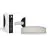 D'Lite Plafonnier Lunelle 50cm Textile Gris | Convient Pour 3x E27 