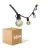 D'Lite LED Guirlande lumineuse Sparkl 15m 4W 250lm - 827 Blanc Très Chaud | IP44 - 5x Connectable