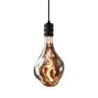 Eglo LED Special E27 Filament Smokey 4W 70lm - 818 Blanc Très Chaud | Dimmable - Équivalent 25W
