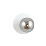 Emibig Wandlamp Oslo Staal Wit | Geschikt voor 1x E14 - Max 10W