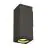 SLV Theo Wandlamp Aluminium Grijs Vierkant | Buitenverlichting - IP44 - Geschikt voor 1x GU10 