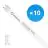 Voordeelpak 10x Osram LED Buis T8 Value (EM/Mains) Standard Output 18.3W 2000lm - 830 Warm Wit | 150cm - Vervangt 58W