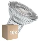 Voordeelpak 10x Ledvance LED Reflector GU10 PAR16 6.1W 575lm 60D - 930 Warm Wit Warm Wit| Dimbaar - Vervangt 80W